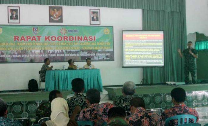 Evaluasi Penyerapan Gabah, Kodim 0811 Tuban Undang Bulog dan Dinas Pertanian Evaluasi Penyerapan Gabah, Kodim 0811 Tuban Undang Bulog dan Dinas Pertanian
