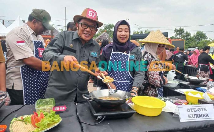 Meriahnya Festival Ote-Ote di Kota Mojokerto