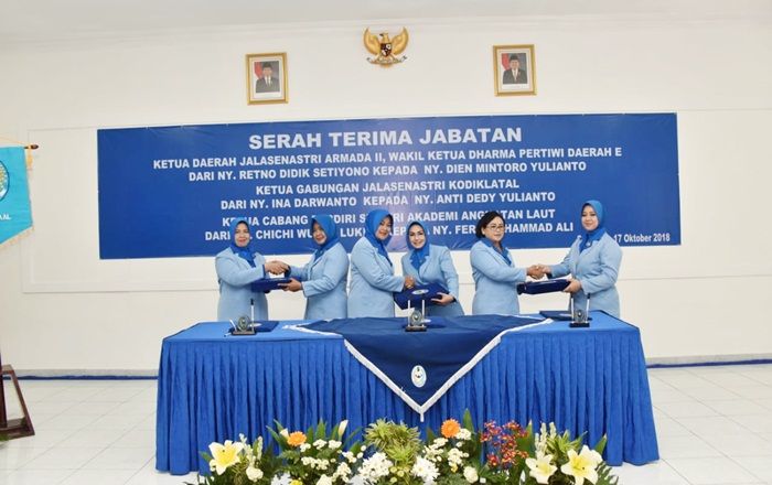 Ketua Umum Jalasenastri Pimpin Sertijab Ketua Jalasenastri Koarmada II, Kodiklatal, dan AAL Ketua Umum Jalasenastri Pimpin Sertijab Ketua Jalasenastri Koarmada II, Kodiklatal, dan AAL