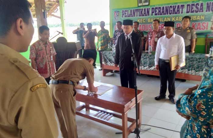 47 Perangkat Desa di Bangilan dan Parengan Dilantik 47 Perangkat Desa di Bangilan dan Parengan Dilantik