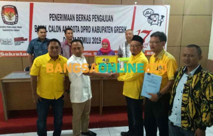 Pendaftaran Caleg Dibuka, Golkar Gresik Tunggu Instruksi DPP