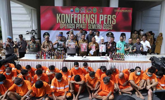 Polresta Malang Kota Ungkap 41 Kasus Kriminal saat Operasi Pekat Semeru 2025 Polresta Malang Kota Ungkap 41 Kasus Kriminal saat Operasi Pekat Semeru 2025
