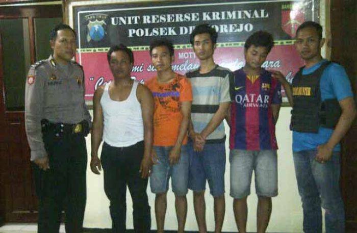 Empat Kawanan Pencuri Truk Bermuatan Benang di Gresik Dibekuk Empat Kawanan Pencuri Truk Bermuatan Benang di Gresik Dibekuk