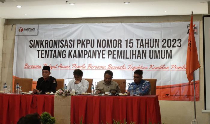 Bawaslu Kota Kediri Gelar Sinkronisasi PKPU Nomor 15 Tahun 2023 Tentang Kampanye Bawaslu Kota Kediri Gelar Sinkronisasi PKPU Nomor 15 Tahun 2023 Tentang Kampanye