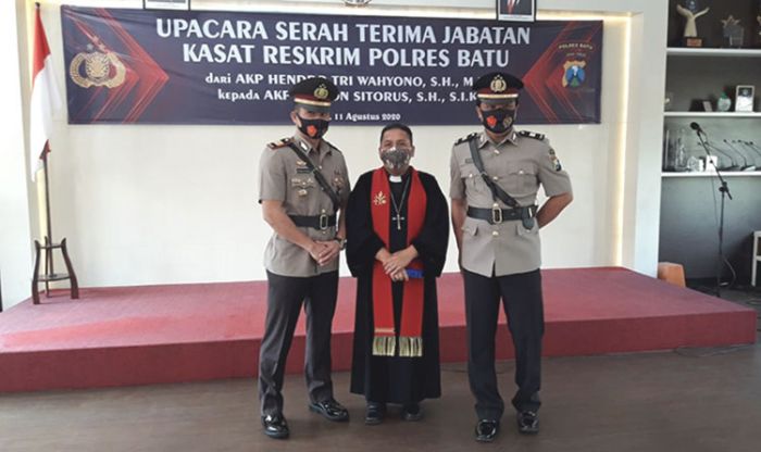 Sertijab, AKP Jelfson Sitorus Resmi Jabat Kasatreskrim Polres Batu Sertijab, AKP Jelfson Sitorus Resmi Jabat Kasatreskrim Polres Batu