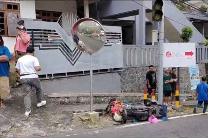 Diduga Alami Rem Blong di Jalur Klemuk Kota Batu, Satu Pengendara Motor Tewas dan 3 Orang Luka-Luka