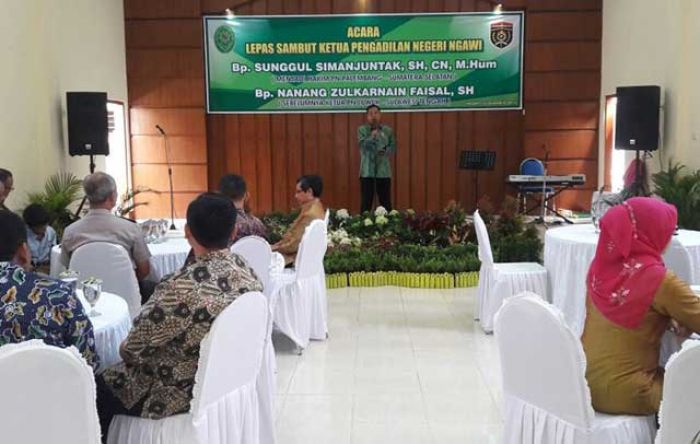 Nanang Zulkarnain Jabat Ketua Pengadilan Negeri Ngawi Nanang Zulkarnain Jabat Ketua Pengadilan Negeri Ngawi