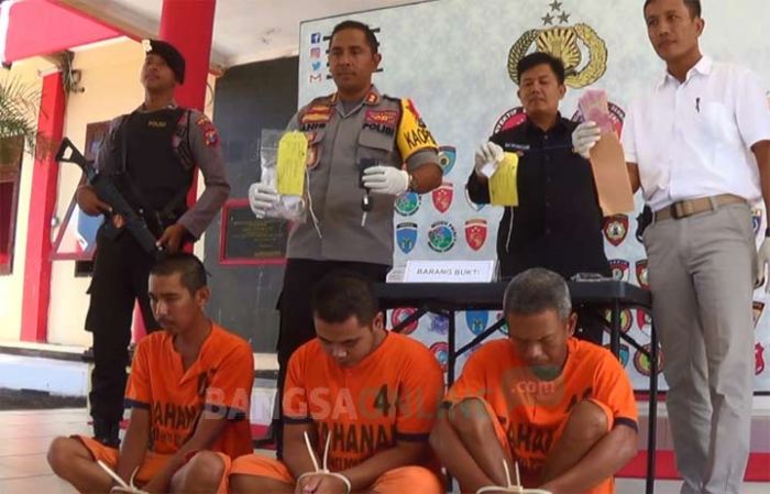 Jual Perhiasan Palsu, Tiga Warga Malang Dibekuk Polisi