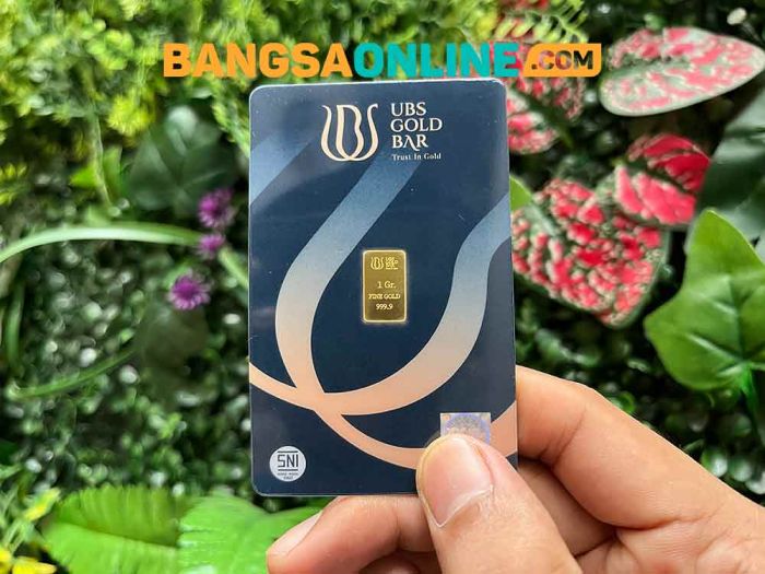 Mulai Merangkak, Simak Update Harga Emas UBS dan Buyback Hari Ini 9 Februari 2026