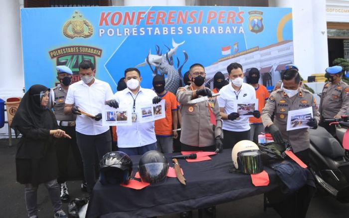 5 Pelaku Ditangkap, 1 DPO, Begini Kronologi Penusukan di Jalan Balongsari Surabaya