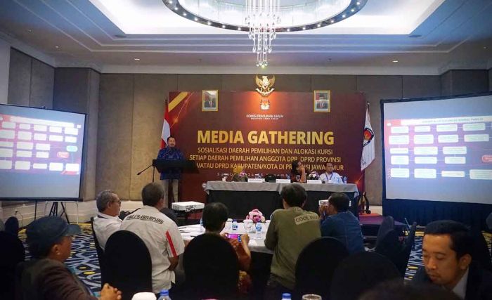 Gelar Media Gathering, KPU Jatim Sampaikan Rancangan Penataan Dapil DPRD dan Pencalonan DPD Gelar Media Gathering, KPU Jatim Sampaikan Rancangan Penataan Dapil DPRD dan Pencalonan DPD