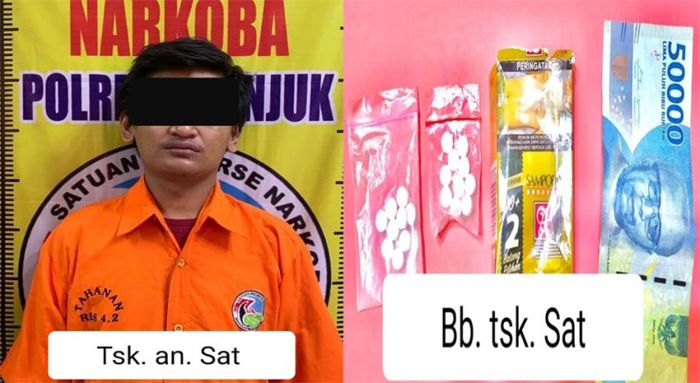 Lerai Keributan, Satresnarkoba Polres Nganjuk Malah Temukan Pengedar Pil Koplo