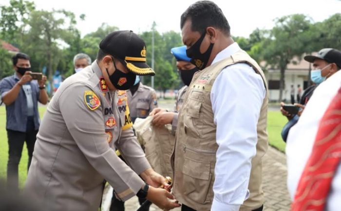 Amankan Pilkada, Polres Mojokerto Launching Tim Sus Anti Money Politics Amankan Pilkada, Polres Mojokerto Launching Tim Sus Anti Money Politics