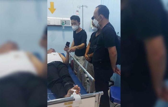 Kunker ke Yogyakarta, Wakil Ketua DPRD Gresik Kecelakaan di Tol Sragen Kunker ke Yogyakarta, Wakil Ketua DPRD Gresik Kecelakaan di Tol Sragen