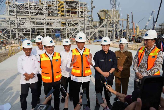Presiden Jokowi Optimis Smelter Freeport di Manyar Gresik Jadi Landasan Daya Saing Indonesia