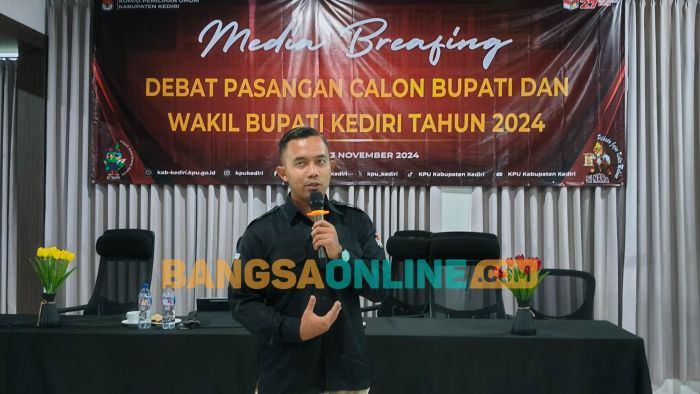 Jelang Debat Publik Terakhir Pilbup Kediri 2024, KPU Gelar Media Briefing Jelang Debat Publik Terakhir Pilbup Kediri 2024, KPU Gelar Media Briefing