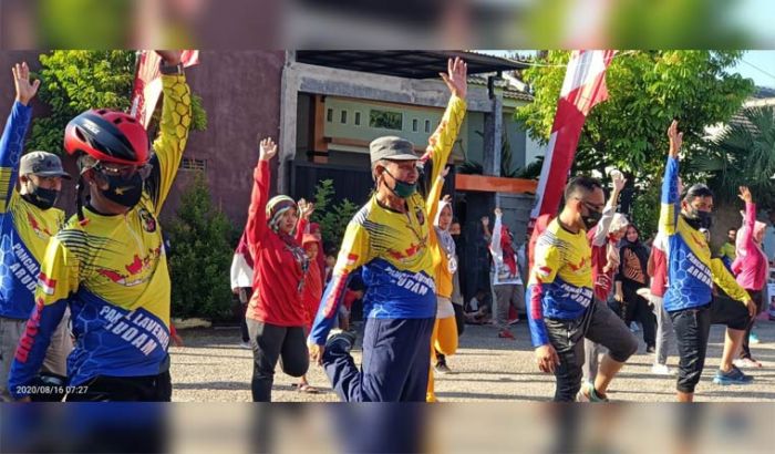 Peringati HUT Kemerdekaan RI ke-75, Warga Perum Lavender Perangi Corona dengan Tingkatkan Imun Peringati HUT Kemerdekaan RI ke-75, Warga Perum Lavender Perangi Corona dengan Tingkatkan Imun