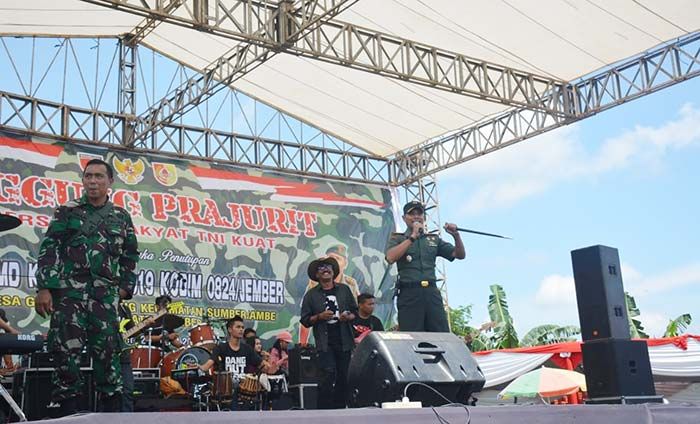 Begini Kemeriahan Penutupan TMMD ke-104 di Jember Begini Kemeriahan Penutupan TMMD ke-104 di Jember