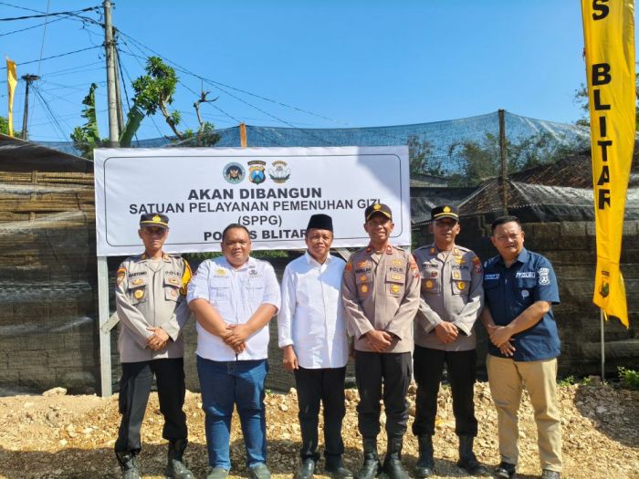 Polres Blitar Lakukan Groudbreaking SPPG di Desa Jimbe Polres Blitar Lakukan Groudbreaking SPPG di Desa Jimbe