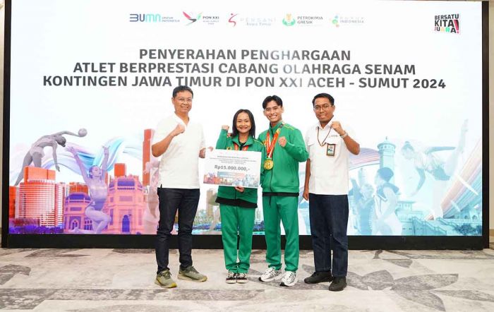 Petrokimia Gresik Beri Bonus ke Atlet Senam Peraih Medali di PON XXI Aceh-Sumut 2024 Petrokimia Gresik Beri Bonus ke Atlet Senam Peraih Medali di PON XXI Aceh-Sumut 2024