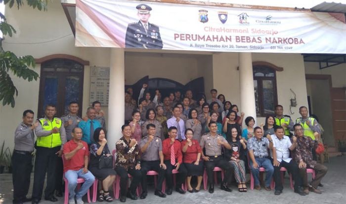 Polresta Sidoarjo Terus Tumbuhkan Kawasan Bebas Penyalahgunaan Narkoba Polresta Sidoarjo Terus Tumbuhkan Kawasan Bebas Penyalahgunaan Narkoba