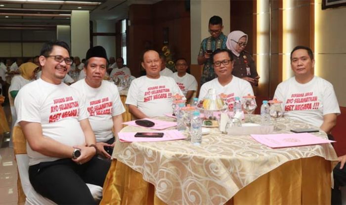 Wawali Pasuruan Hadiri Deklarasi Penyelamatan Aset Negara di Kejati Jatim Wawali Pasuruan Hadiri Deklarasi Penyelamatan Aset Negara di Kejati Jatim