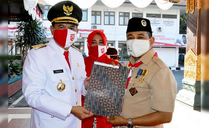 Upacara HUT RI ke-75 Tahun 2020 Kabupaten Mojokerto: Semangat Bersama dalam Tema "Indonesia Maju" Upacara HUT RI ke-75 Tahun 2020 Kabupaten Mojokerto: Semangat Bersama dalam Tema "Indonesia Maju"