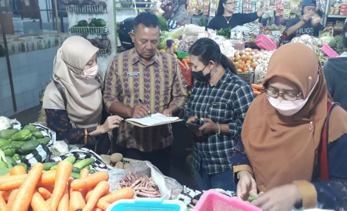 Awasi Inflasi, DKPP Kota Kediri Inspeksi Harga Komoditi, Berikut Hasilnya