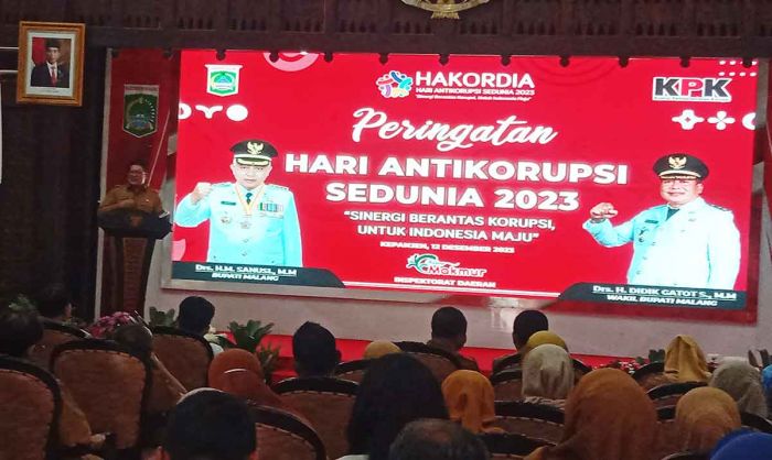 Peringati Hakordia 2023, Wakil Bupati Malang Apresiasi 10 Desa Peraih Penghargaan Si Dasi