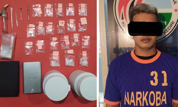 Edarkan Narkoba, Warga Kandangan Kediri Diringkus Polisi Edarkan Narkoba, Warga Kandangan Kediri Diringkus Polisi