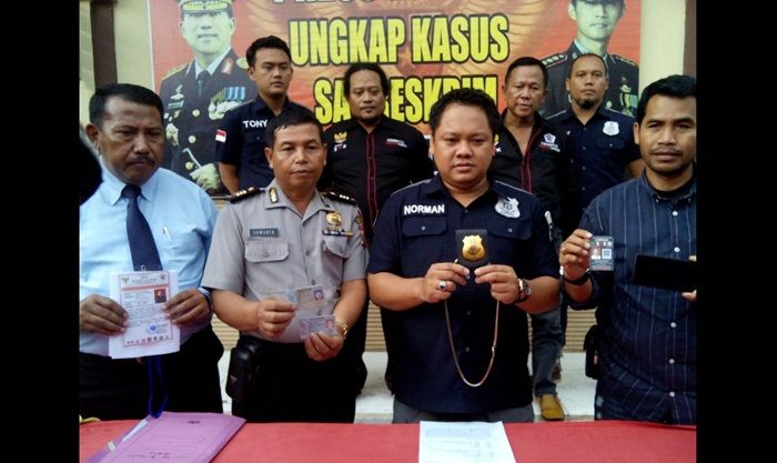 Bawa Lencana Penyidik Polri, 2 Oknum Lembaga KPK Diamankan Polresta Sidoarjo