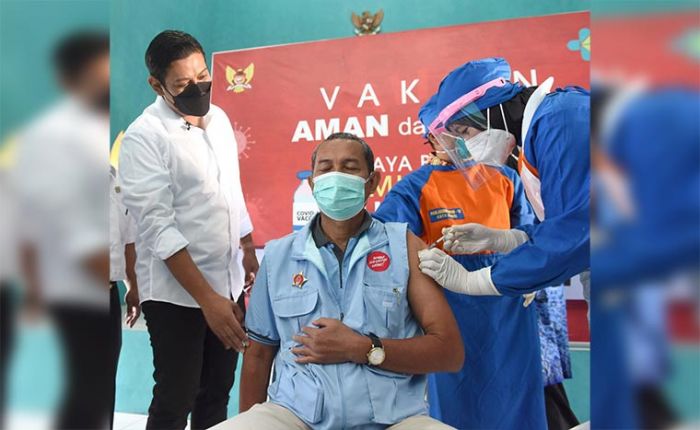 Canangkan Vaksinasi Ketua RT dan RW, Wali Kota Kediri: Ini yang Pertama di Jawa Timur