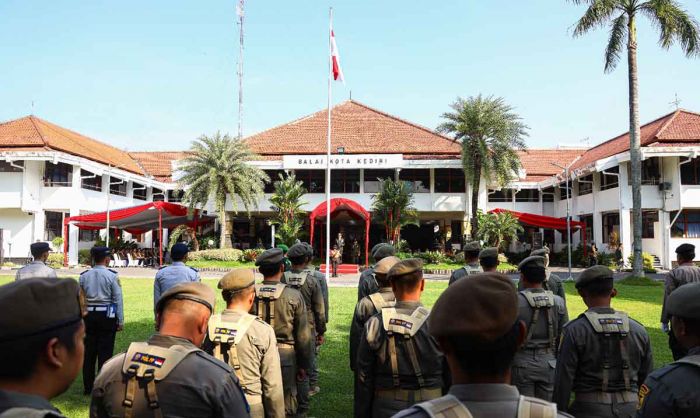 Peringati Hari Lahir Pancasila, Pemkot Kediri Gelar Upacara Bendera