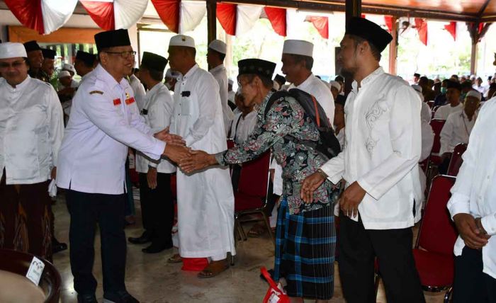 Pemkab Tulungagung Sambut Kedatangan Jemaah Haji dengan Tasyakuran