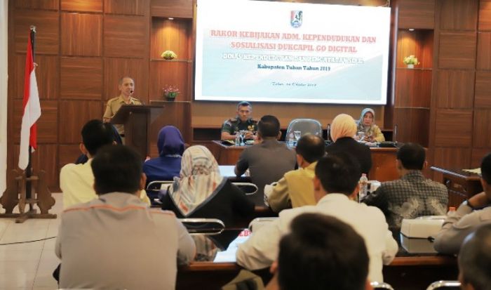 Disdukcapil Tuban Galakkan Program Go Digital
