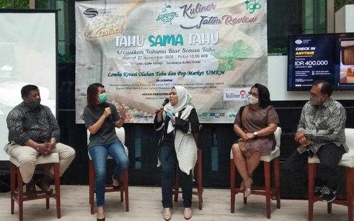 Geliatkan Pelaku UMKM, Surabaya Suites Hotel Gelar Festival Tahu Geliatkan Pelaku UMKM, Surabaya Suites Hotel Gelar Festival Tahu