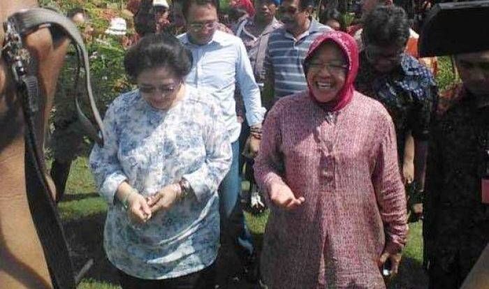 ​Pilwali Surabaya, Risma Dikabarkan Dukung Ery Cahyadi, Cak Ipin Diisukan Cari Dukungan MWCNU