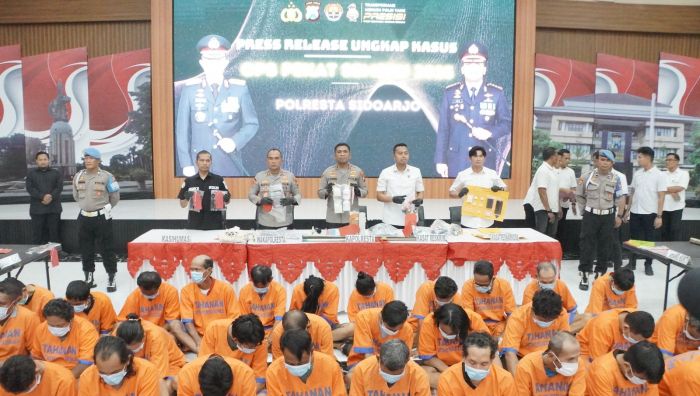 Hasil Operasi Pekat Semeru 2025, Polresta Sidoarjo Amankan 197 Tersangka dari 185 Kasus Hasil Operasi Pekat Semeru 2025, Polresta Sidoarjo Amankan 197 Tersangka dari 185 Kasus