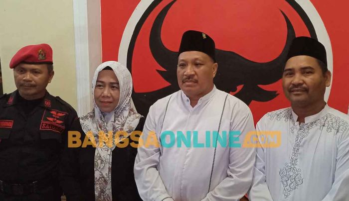 Gelar Bukber, DPC PDIP Gresik Komitmen Bangun Sinergitas dengan 3 Pilar