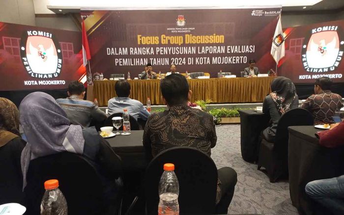 Gelar FGD, KPU Kota Mojokerto Evaluasi Pemilu 2024 Gelar FGD, KPU Kota Mojokerto Evaluasi Pemilu 2024