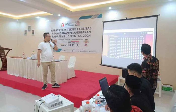 Antisipasi Pelanggaran Pemilu 2024, Bawaslu Sumenep Gelar Rapat Teknis