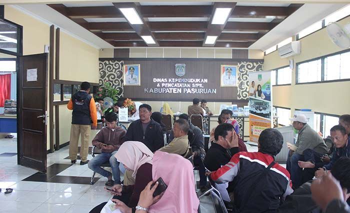 Pemohon Adminduk di Dispendukcapil Pasuruan Turun Drastis Pemohon Adminduk di Dispendukcapil Pasuruan Turun Drastis