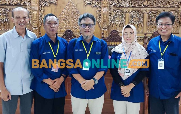 Bambang Iswahyoedhi Kembali Nahkodai Ketua PWI Kediri