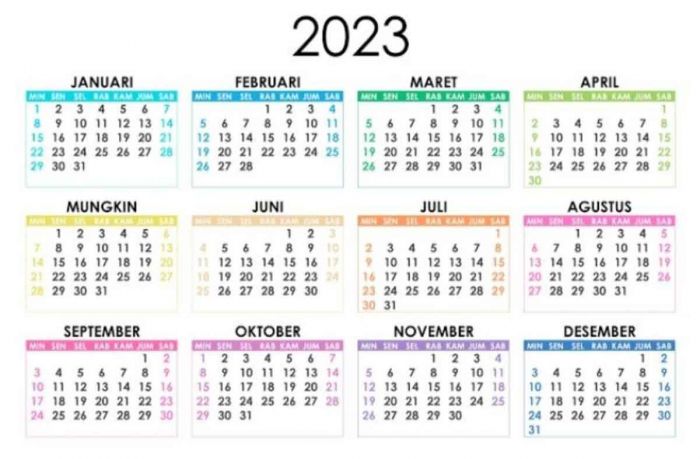 Hampir Sebulan, Hari Libur Nasional dan Cuti Bersama 2023 Ada 24 Hari Hampir Sebulan, Hari Libur Nasional dan Cuti Bersama 2023 Ada 24 Hari