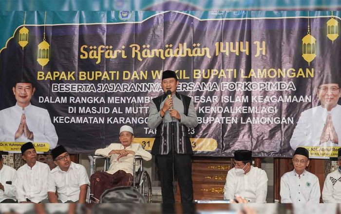Safari Ramadhan, Bupati Sampaikan Program Pembangunan Lamongan Berkelanjutan Safari Ramadhan, Bupati Sampaikan Program Pembangunan Lamongan Berkelanjutan