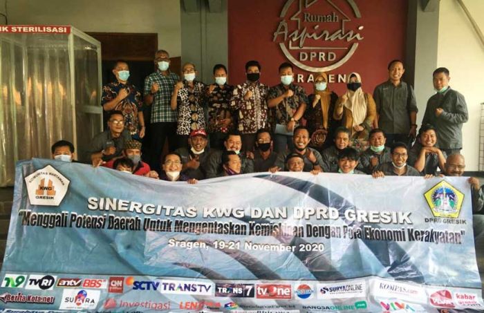 KWG dan DPRD Gresik Gelar Studi Banding Penanganan Kemiskinan di Sragen