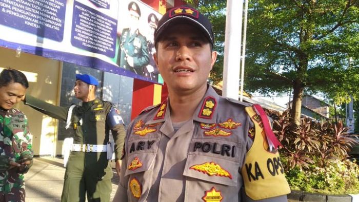 Polres Bojonegoro Juga Terapkan Siaga 1 Rawan Kerusuhan Polres Bojonegoro Juga Terapkan Siaga 1 Rawan Kerusuhan