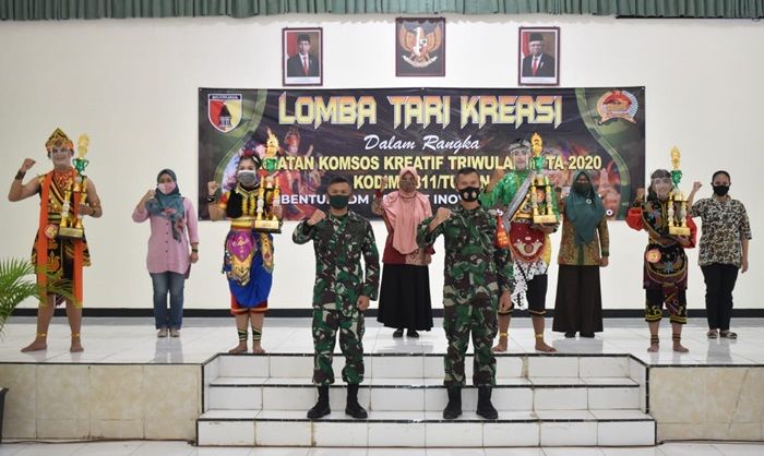 Lestarikan Budaya, Kodim Tuban Gelar Tari Kreasi Tingkat SMA Lestarikan Budaya, Kodim Tuban Gelar Tari Kreasi Tingkat SMA