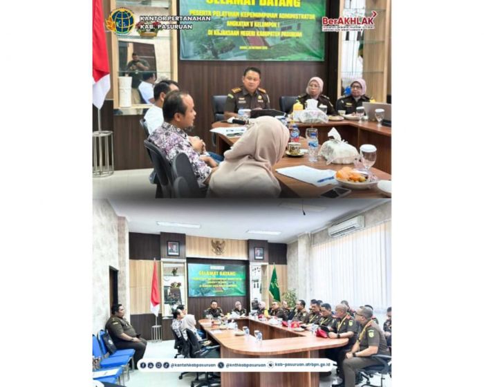 Kantah Kabupaten Pasuruan Hadiri Pelatihan Kepemimpinan Administrator, Bahas Jaksa Mandiri Pangan