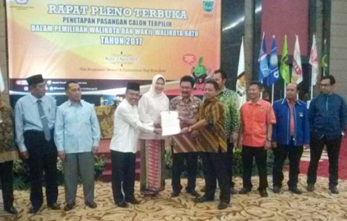 Usai Ditetapkan sebagai Wali Kota Batu Terpilih, Dewanti segera Minta Petunjuk Edy Rumpoko Usai Ditetapkan sebagai Wali Kota Batu Terpilih, Dewanti segera Minta Petunjuk Edy Rumpoko